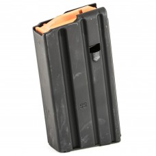 Ammunition Storage Components Magazine, 223 Rem, Fits AR-15, 20Rd, Stainless, Black, Black Follower 223-20RD-SS