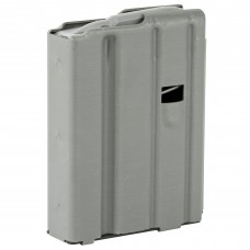 Ammunition Storage Components Magazine, 223 Rem, Fits AR-15, 5Rd, Aluminum, Gray 223-5RD-AL-G