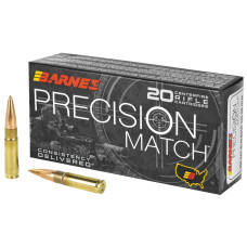 Barnes Precision Match Burner, 300 Blackout, 125 Grain, Open Tip Match BT, 20 Round Box 30737