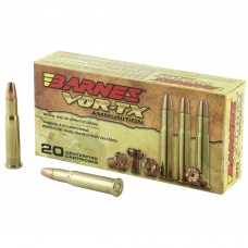 Barnes VOR-TX, 30-30, 150 Grain, Triple Shock X, Flat Nose, Lead Free, 20 Round Box, California Certified Nonlead Ammunition 21535