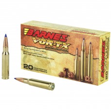 Barnes VOR-TX, 308 Win, 150Gr, Tipped Triple Shock X, Bpat Tail, 20 Round Box, California Certified Nonlead Ammunition 21540