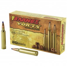 Barnes VOR-TX, 7MM REM, 140 Grain, Tipped Triple Shock X, Boat Tail, Lead Free, 20 Round Box, California Certified Nonlead Ammunition 21526