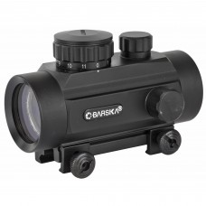 Barska Red Dot, 1X Magnification, Black Finish, 30mm Tube, 5 MOA Reticle AC10329