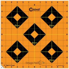 Caldwell Orange Peel Sight-In Target: 12 5 sheets