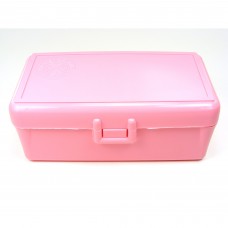 FS Reloading Plastic Ammo Box Large Pistol 50 Round Solid Pink