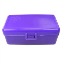 FS Reloading Plastic Ammo Box Small Pistol 50 Round Solid Purple