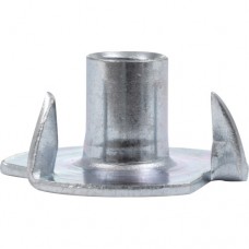 Hillman Zinc Pronged Tee Nut 10-24 pk of 4