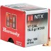 Hornady NTX Bullets 17 Caliber .172" Diameter 15.5 Grain Polymer Tip Boat Tail box of 100