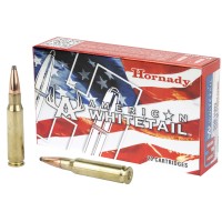 Hornady American Whitetail, 308 Winchester, 165 Grain, Soft Point InterLock, Box of 20