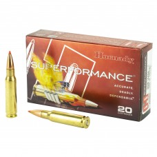 Hornady SuperFormance, 308 Winchester, 165 Grain, SST, Box of 20