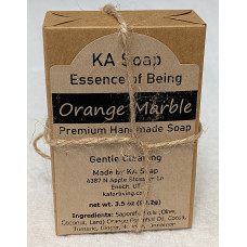 KA For Living Orange Marble Soap
