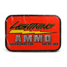 Lightning Ammo .22 Cal., .224 Diam., 55 gr FMJ-BT w/c  100 Qty Tin