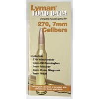 Lyman Load Data Book 270, 7mm Calibers