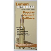 Lyman Load Data Book Popular Varmint Calibers