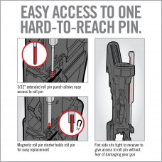 Real Avid Punch Set,Master Grade Punch Kit for AR15 Bolt Release Roll Pin AVBCPS