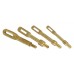 Tipton Solid Brass Slotted Tip Rifle/Handgun set of four