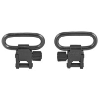 Uncle Mike's Quick Detachable Magnum Band Style Swivel Set 1 inch Black