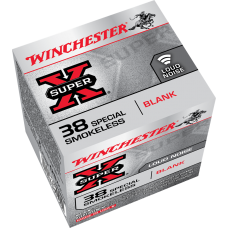 Winchester .38 Special Smokeless Blank Box of 50