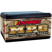 Barnes MPG .22 Caliber .224 Diameter 55 Grain Hollow Point Flat Base Frangible bullets box of 100