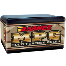 Barnes MPG .22 Caliber .224 Diameter 55 Grain Hollow Point Flat Base Frangible bullets box of 100